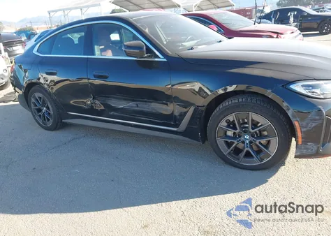 2024 BMW I4 Gran Coupe Edrive35 z USA, uszkodzony, nr VIN WBY43AW06RFS01660